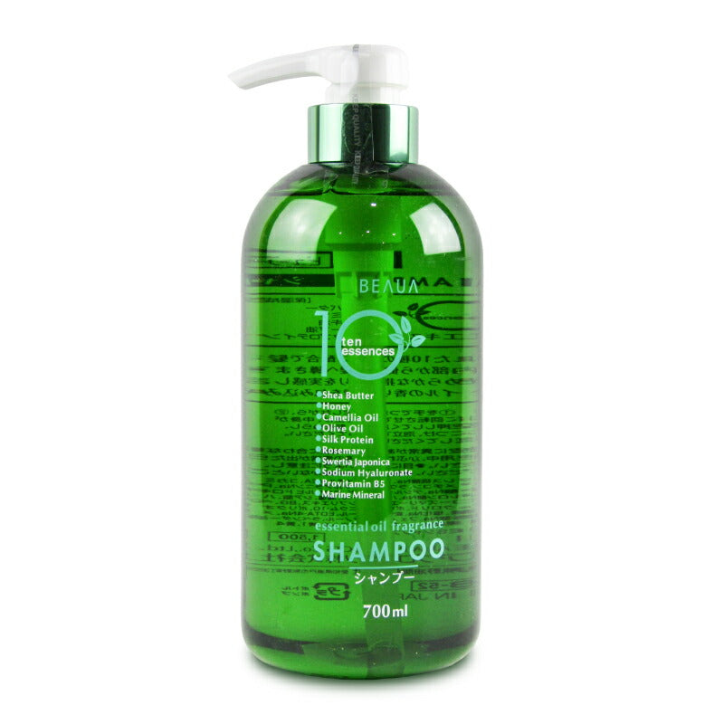 【マラソン限定!最大2160円OFFクーポン配布中!】【ミライスタイル】熊野油脂ビューア10エッセンスフレグランスシャンプー700ml