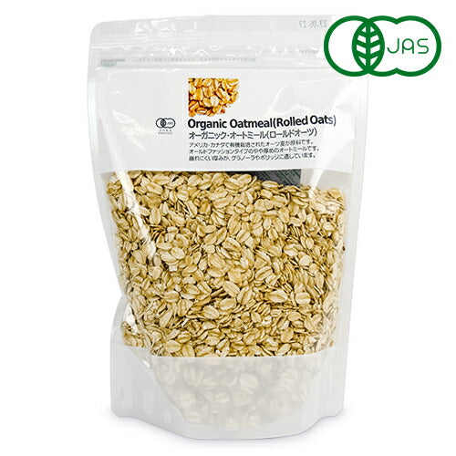 ナチュラルキッチンオーガニックオートミール300g有機JASロールドオーツ