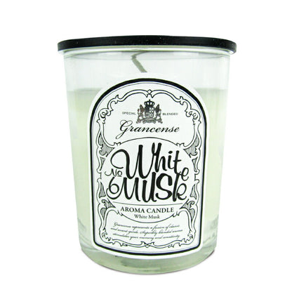 グランセンスアロマキャンドルホワイトムスク