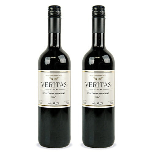パナバックヴェリタスレッド750ml×2本ノンアルコール赤ワイン