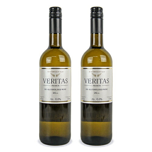 【マラソン限定！最大2000円OFFクーポン配布中】《送料無料》パナバックノンアルコールワインヴェリタスホワイト750ml×2本