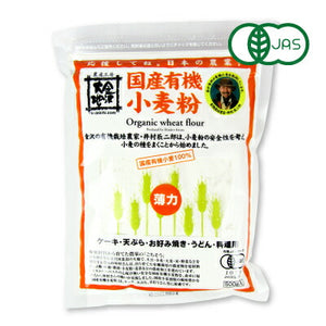 金沢大地 国産有機小麦粉 薄力粉 500g 有機JAS – にっぽん津々浦々｜本店