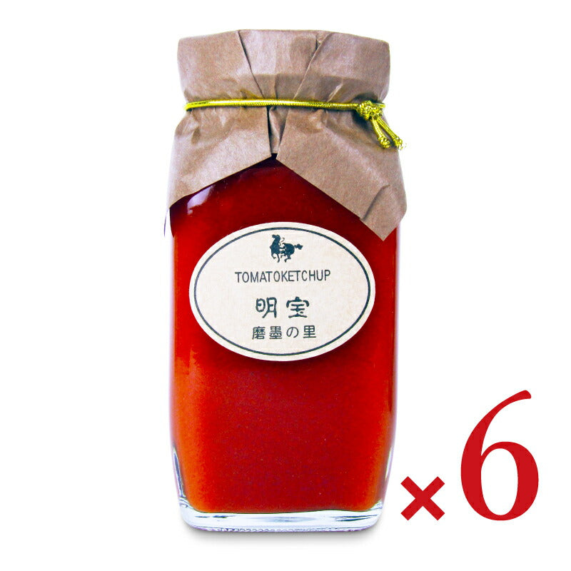【ブラックフライデー限定!最大2000円OFFクーポン配布中!】《送料無料》明宝レディース明宝トマトケチャップ280g×6個