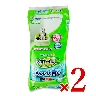 ユニ・チャーム デオトイレ 猫用 シート ふんわり香る消臭・抗菌シート