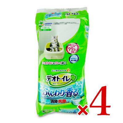 ユニ・チャーム デオトイレ 猫用 シート ふんわり香る消臭・抗菌シート