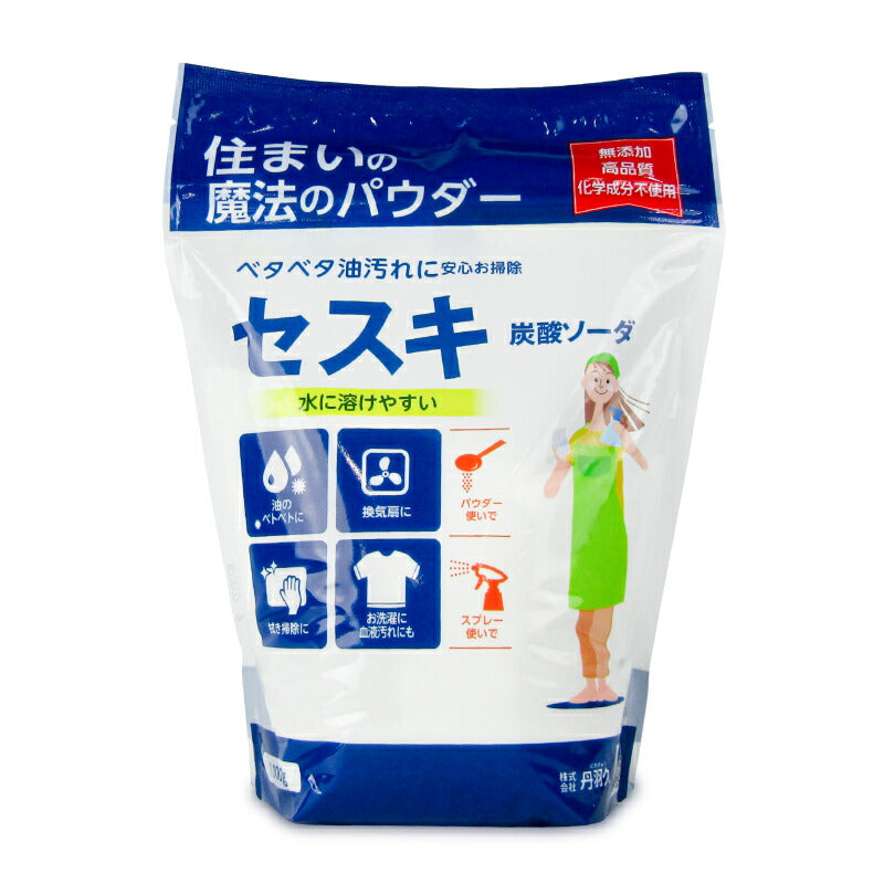 【マラソン限定！最大2000円OFFクーポン配布中】【ミライスタイル】丹羽久住まいの魔法のパウダーセスキ炭酸ソーダ1kg