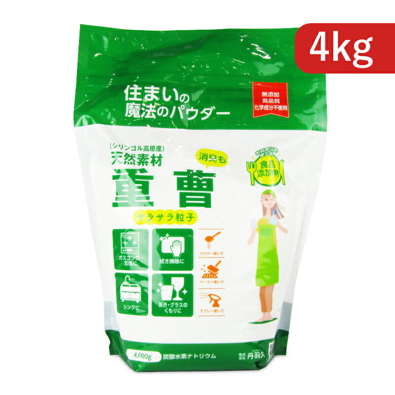 【34時間限定！食フェスクーポン配布中！】丹羽久住まいの魔法のパウダー重曹4kg