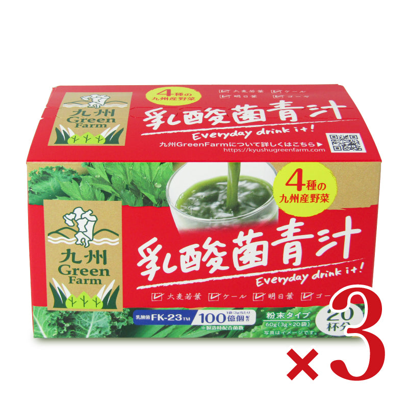 【マラソン限定!最大2200円OFFクーポン配布中!】新日配薬品乳酸菌青汁3g×20