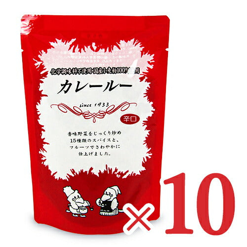 【3月1日限定！最大2,000円OFFクーポン配布中】《送料無料》エム・トゥ・エム辛口カレールー120g×10袋