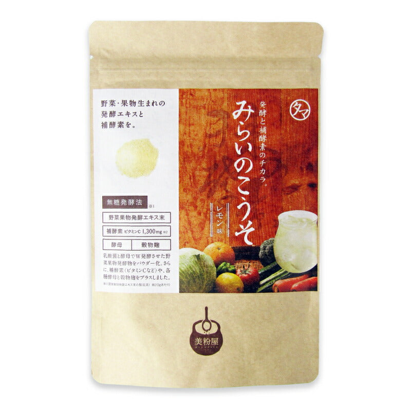 【マラソン限定!最大2000円OFFクーポン配布中!】九南サービスみらいのこうそレモン味100g