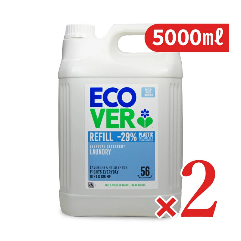 エコベール ランドリーリキッド 大容量パック 5000ml