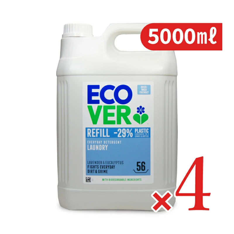 エコベール ランドリーリキッド 大容量パック 5000ml