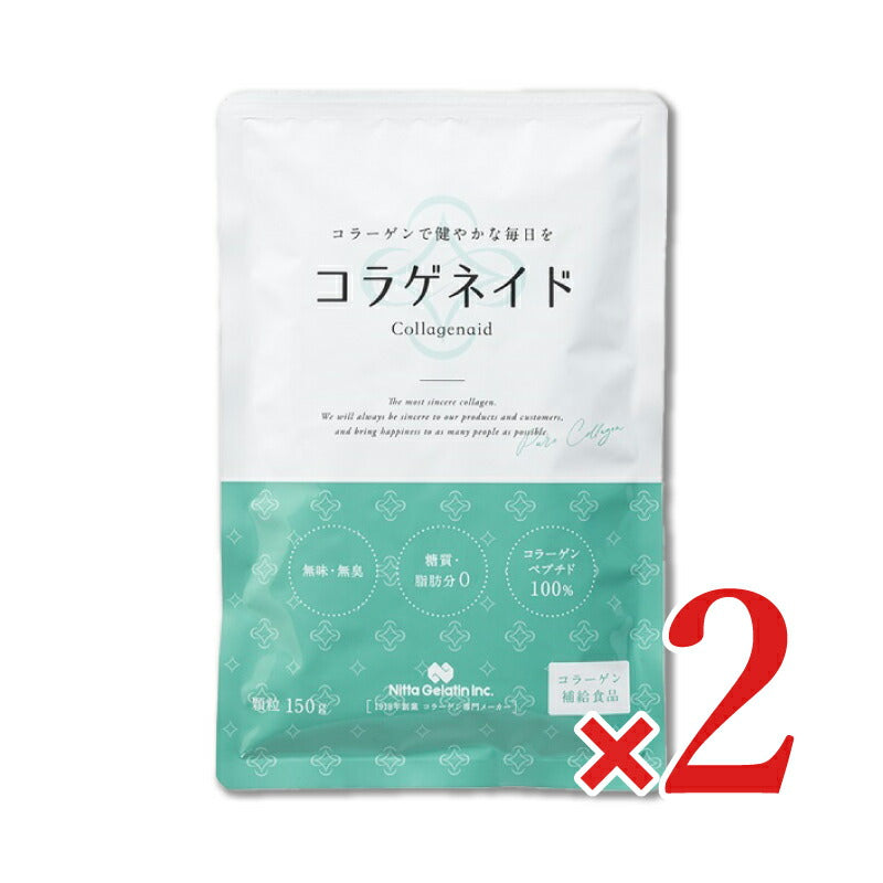 《送料無料》新田ゼラチンコラゲネイドつめかえ用パック150g×2個