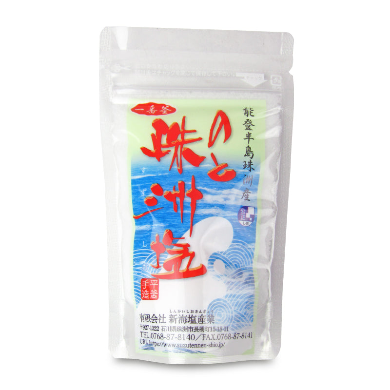 新海塩産業 のと珠洲塩 一番釜  100g
