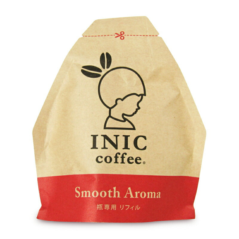 【月初め34時間限定!最大2200円クーポン配布中!】イニックコーヒーINICCOFFEEスムースアロマ瓶用リフィル45g