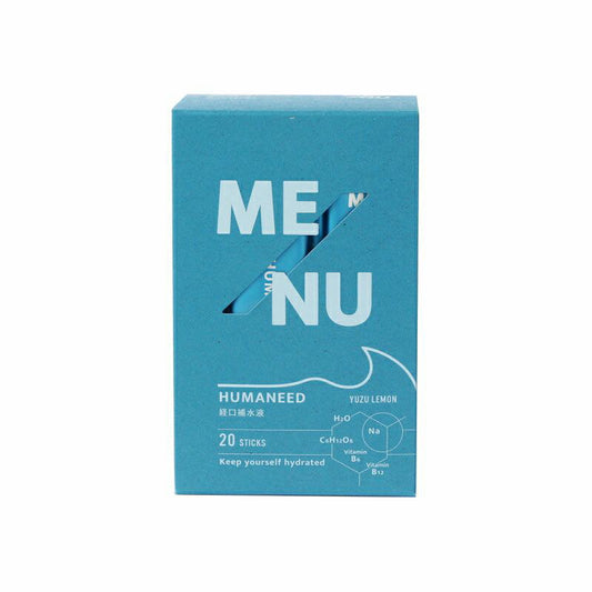 MENUHUMANEEDYUZULEMON経口補水液ゆずレモン312g（15.6g×20本）