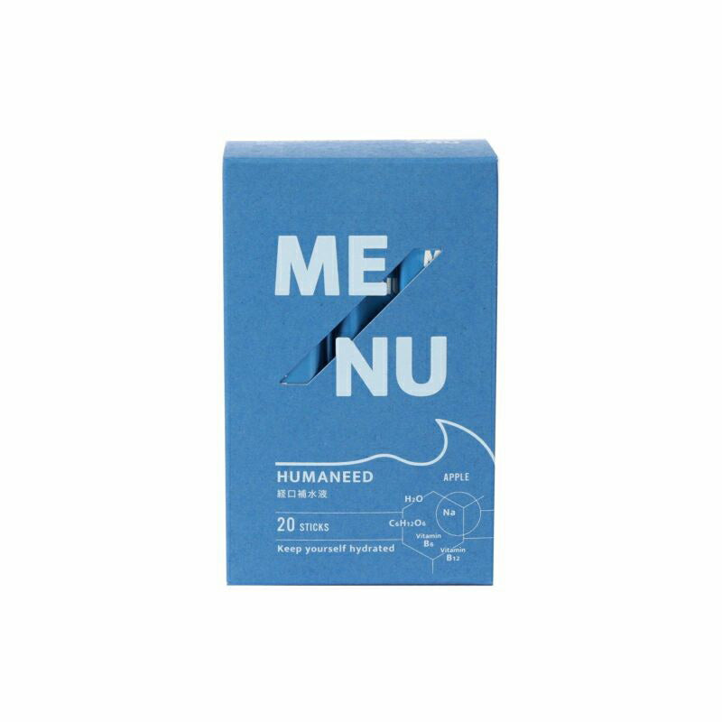 MENUHUMANEEDAPPLE経口補水液アップル322g(16.1g×20本）