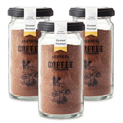 スヌーピー コーヒー パウダー  キャラメルヘーゼルナッツ 63g