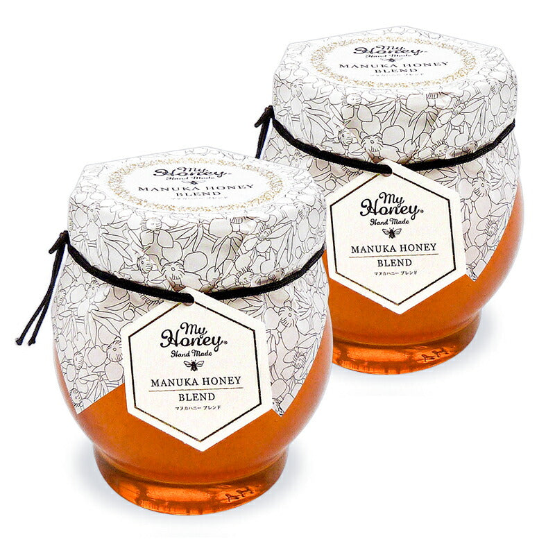 【34時間限定！食フェスクーポン配布中！】《送料無料》マイハニーマヌカハニーブレンドＬ200g×2個瓶