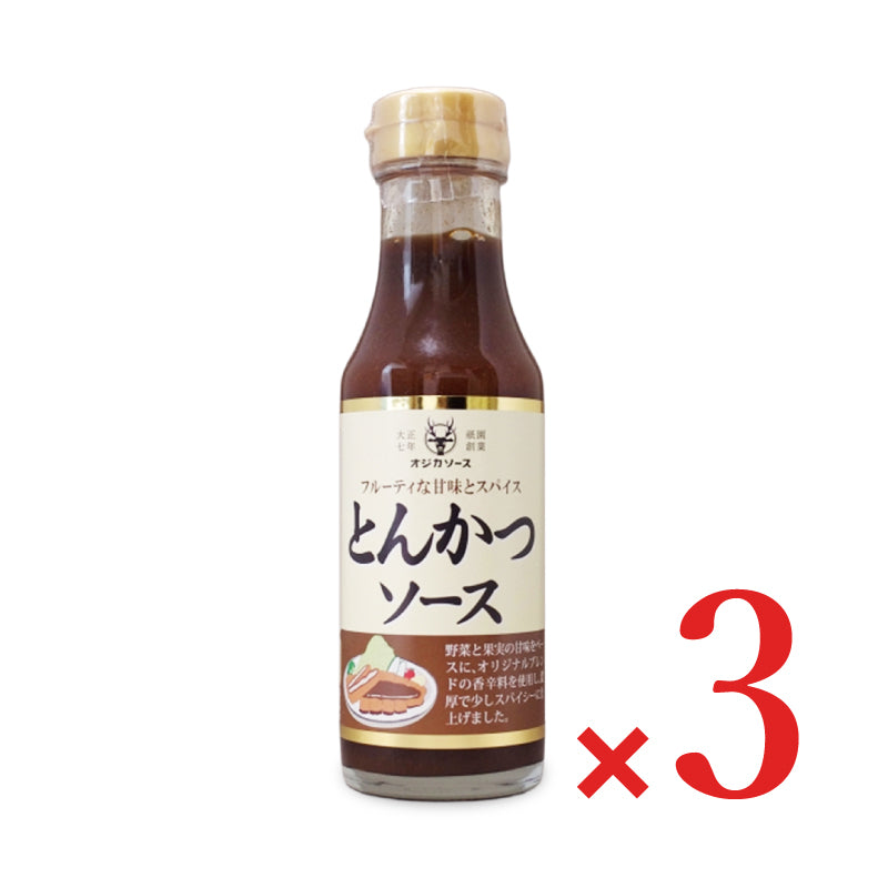 オジカソース工業 とんかつソース 200ml 濃厚ソース