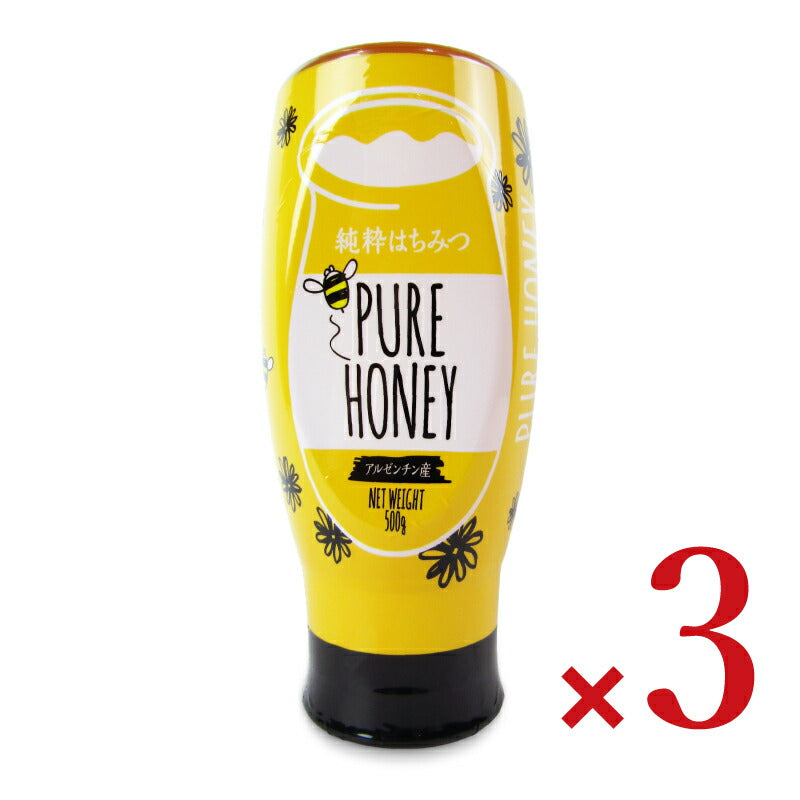 鹿野養蜂園 アルゼンチン産純粋はちみつ 500gポリ – にっぽん津々浦々