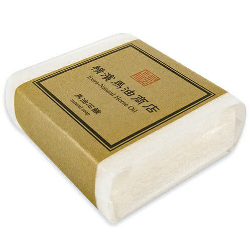馬油石鹸 70g 白 横濱馬油商店 無添加せっけん 洗顔石けん 洗顔・全身