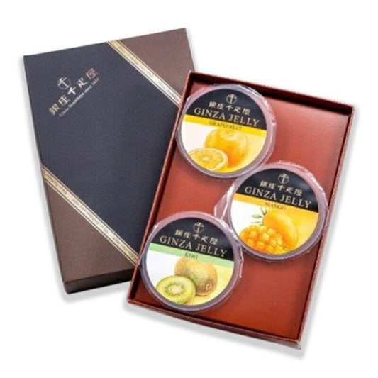 【GW限定！最大10%OFFクーポン配布中！】銀座千疋屋銀座ゼリー75g×3個