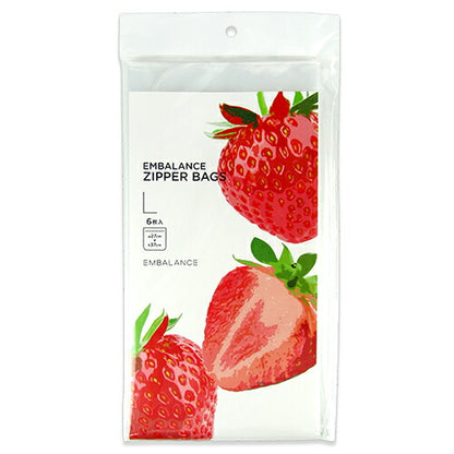 【マラソン限定！最大2,000円OFFクーポン配布中】エンバランスジッパーバッグL6枚入T12180EMBALANCE