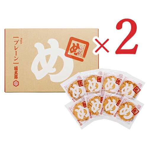 山口油屋福太郎辛子めんたい風味めんべいプレーン[2枚×8袋]×2箱