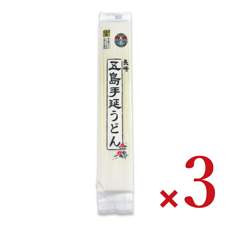 【マラソン限定！最大2200円OFFクーポン配布中】長崎五島うどん五島手延うどん（ブレンド）200g×3袋