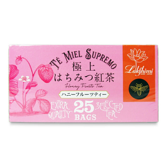 【マラソン限定!最大2000円OFFクーポン配布中!】ラクシュミー極上はちみつ紅茶ハニーフルーツティー2g×25袋