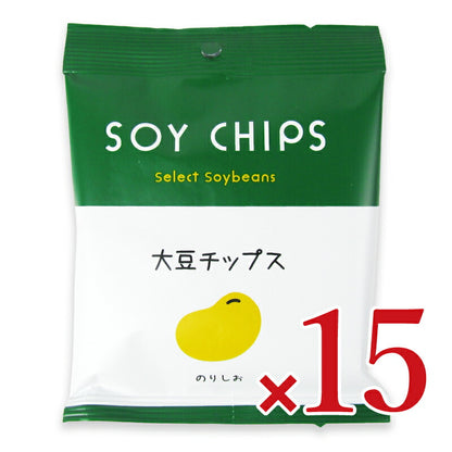 コッチラボ大豆チップスのりしお25g×15個ケース販売