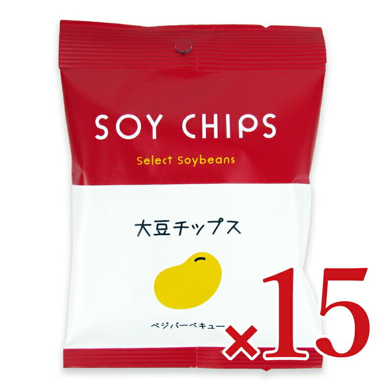 コッチラボ大豆チップスべジバーベキュー25g×15個ケース販売