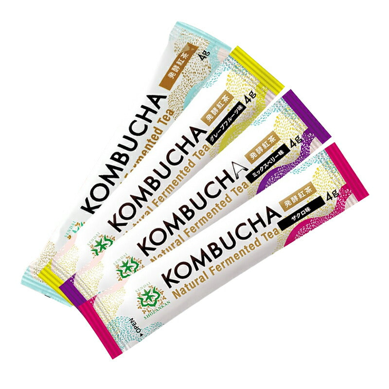 勝山ネクステージ コンブチャ KOMBUCHA アソー トセット 4g×12本 仙台勝山館 発酵紅茶