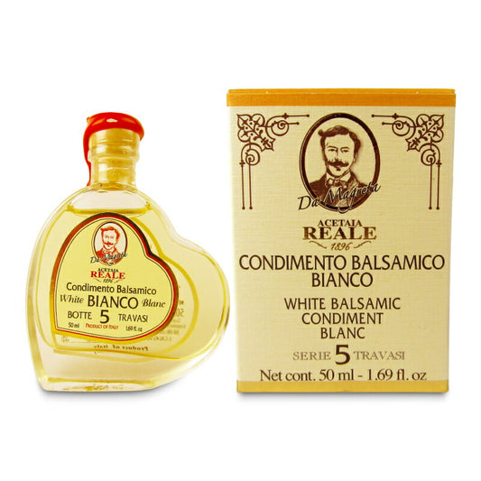 レオナルディLeonardiREALE(レアル)ハート型バルサミコ酢5年熟成BIANCO(箱入)50ml瓶