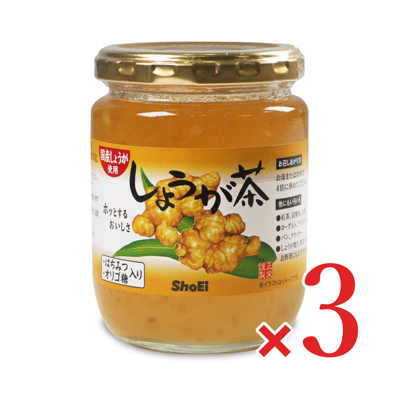 正栄食品 はちみつ入りしょうが茶 270g 瓶