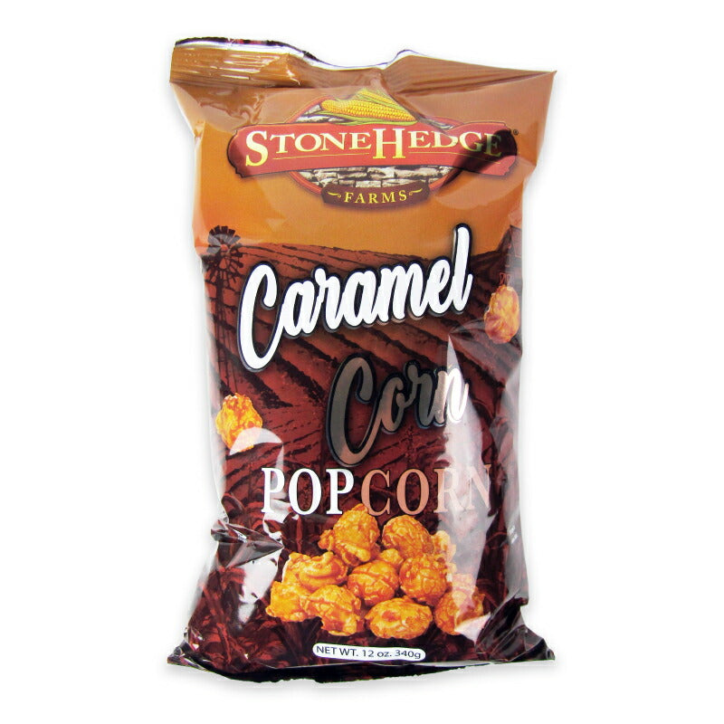 【マラソン限定!最大2000円OFFクーポン配布中!】ストーンヘッジファームキャラメルポップコーンバッグ340g