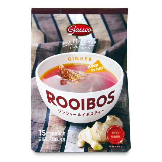 【マラソン限定!最大2000円OFFクーポン配布中!】Gasscoジンジャールイボスティー（2g×15袋）