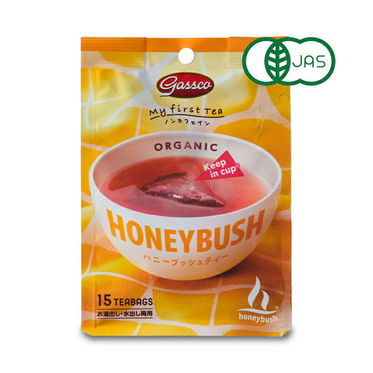 【最大2000円OFFクーポン配布中!!】Gassオーガニックハニーブッシュティー27g(1.8gx15袋)［有機JAS］【マラソン～4/1101:59まで！】