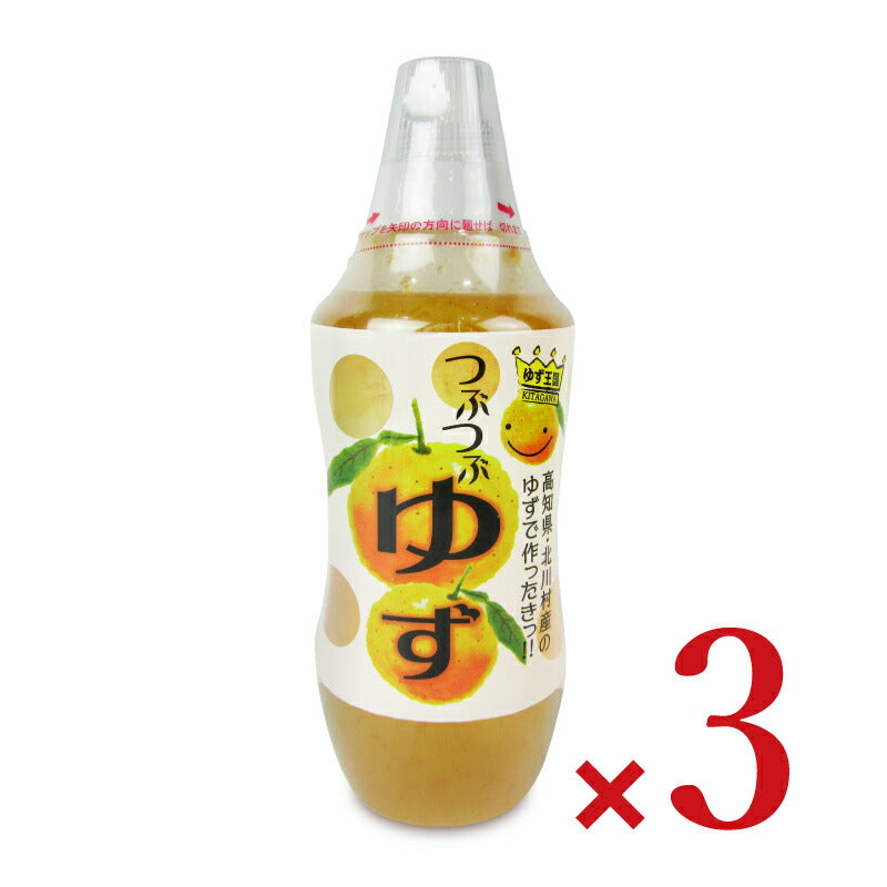 【最大2200円OFFのスーパーSALE限定クーポン配布中！】北川村ゆず王国つぶつぶゆず480g