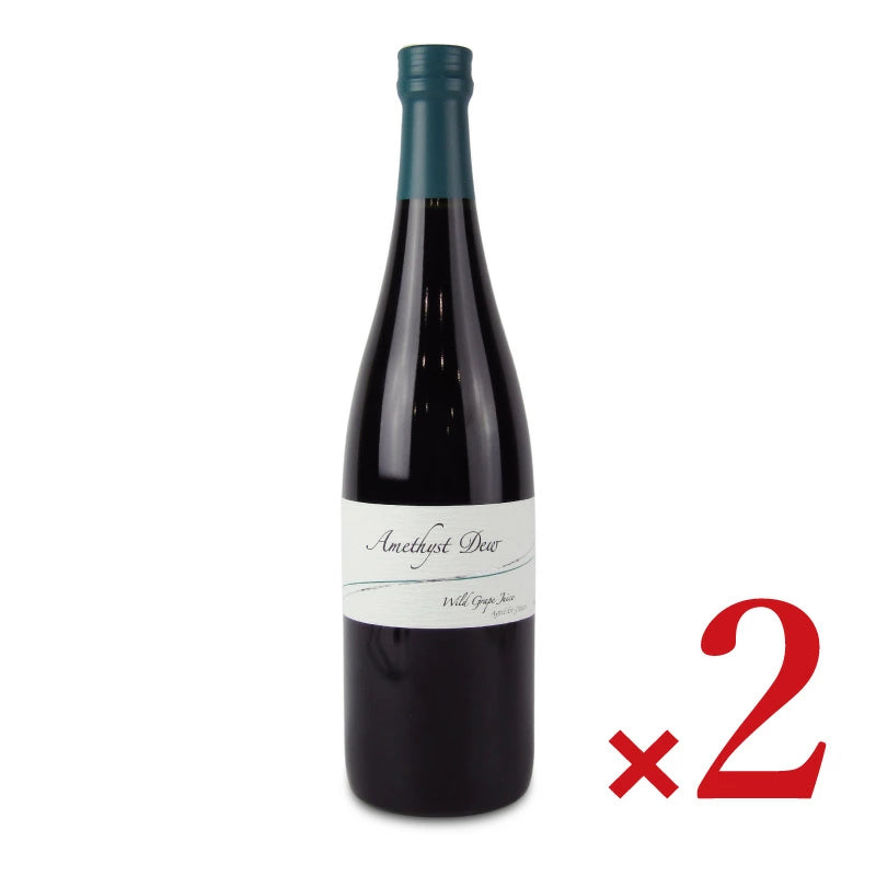 ag-people プレミアム山ぶどうジュース 「アメジストのしずく」 100%ストレート3年真空熟成 フレッシュテイスト 720ml