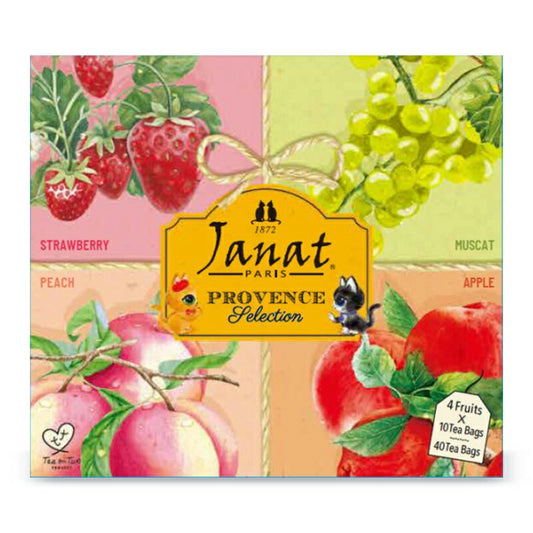 【最大2000円OFFクーポン配布中！楽天スーパーSALE】ジャンナッツプロヴァンスシリーズフルーツテイーアソート2g×40P［Janat］