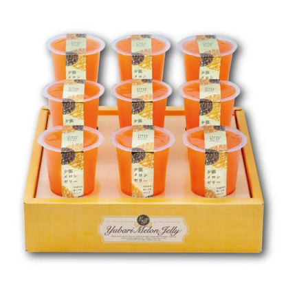 【マラソン限定!!最大2000円OFFクーポン配布中】《送料無料》北辰フーズ夕張メロンゼリーエスト125g×9個セット