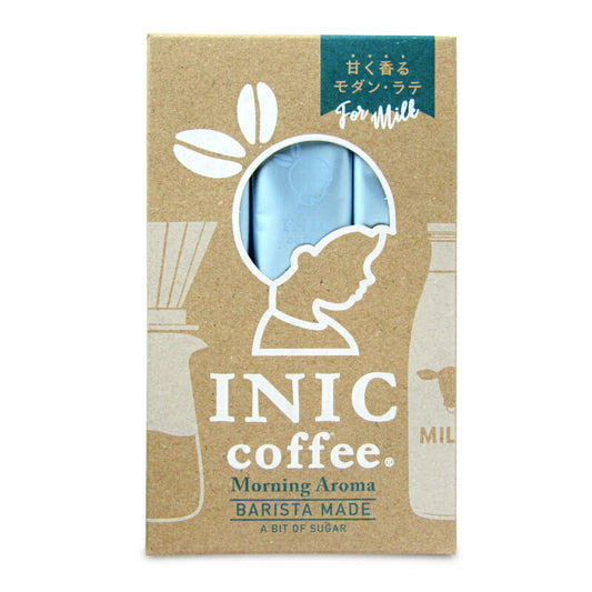 【月初め34時間限定!最大2200円クーポン配布中!】イニックコーヒーINICCOFFEEモーニングアロマバリスタメイド7g×10本