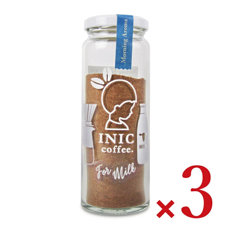 イニックコーヒー INIC COFFEE モーニングアロマ バリスタメイド 瓶 85g [パウダーフーズフォレスト]