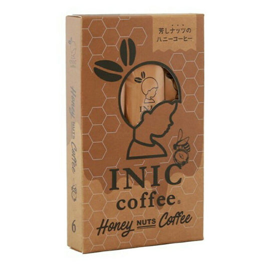 INICcoffeeハニーナッツコーヒー6カップス