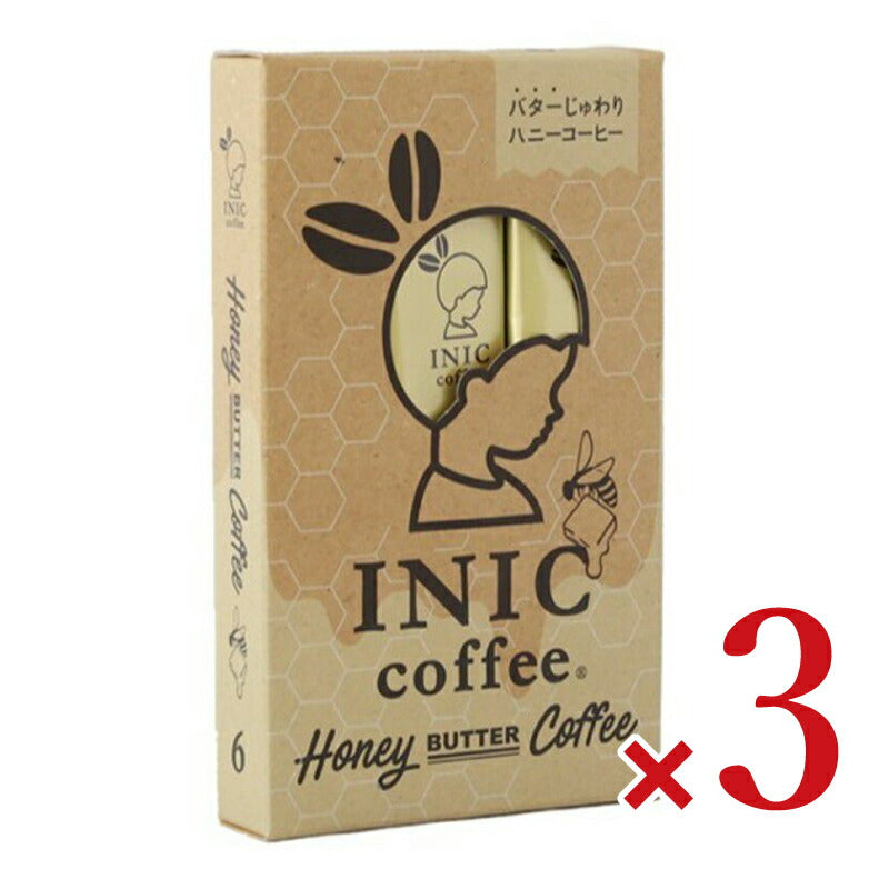 INIC coffee ハニーバターコーヒー 6カップス [パウダーフーズフォレスト]