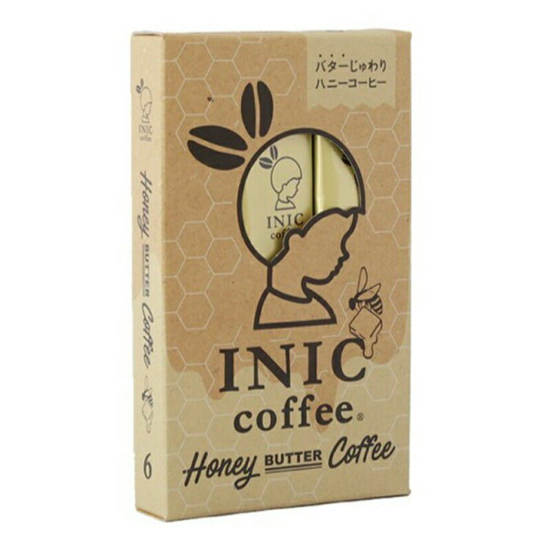 INICcoffeeハニーバターコーヒー6カップス