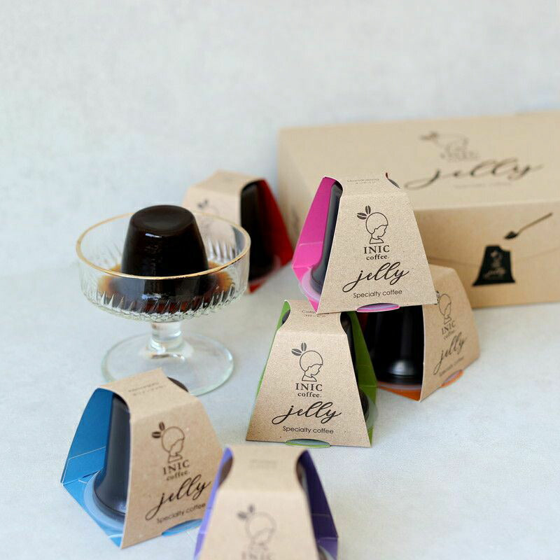 イニックコーヒーINICCOFFEEビーンズアロマコーヒーゼリーギフトボックス6個入り