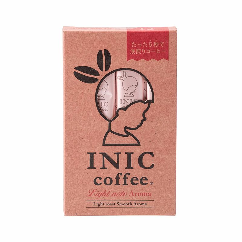 INICcoffeeライトノートアロマスティックコーヒー12本入り